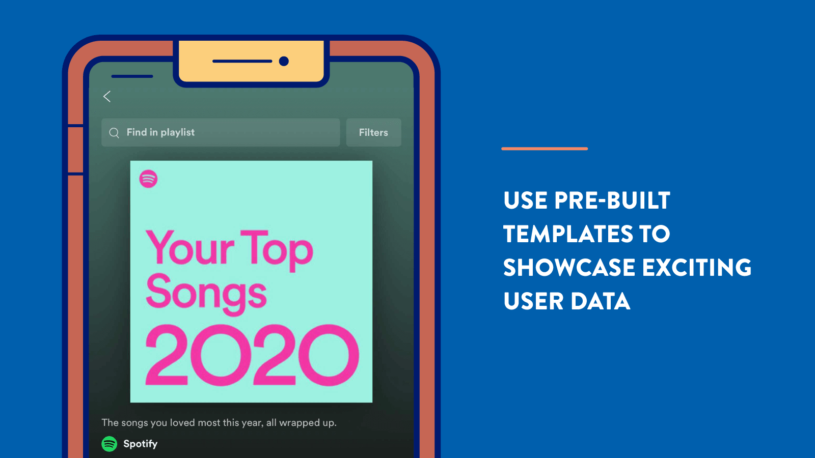 Personalization tip: Use Pre-Built Templates to Showcase Exciting User Data